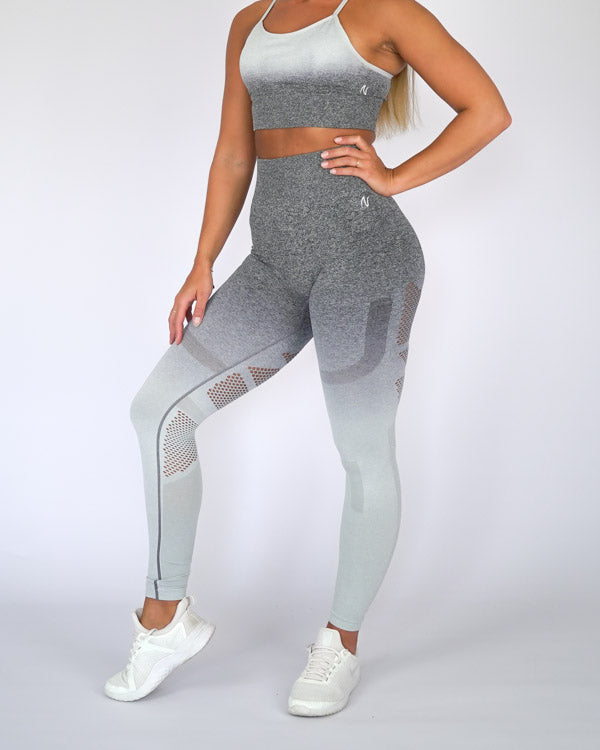 grey sport seamless leggings